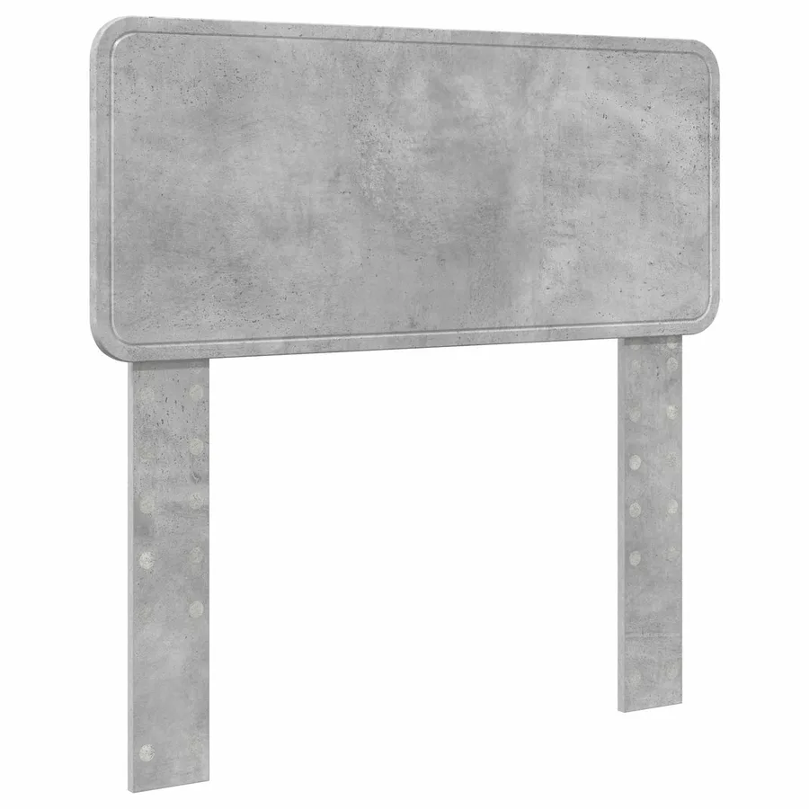 Tête de lit Gris béton Bois d'ingénierie - 2