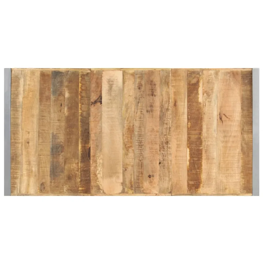 Table basse 180x90x40 cm Bois de manguier brut - 3