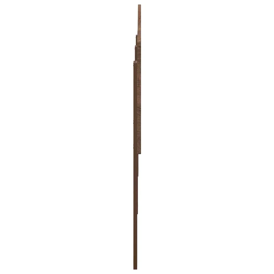 Tête de lit Chêne brun Bois d'ingénierie - 5