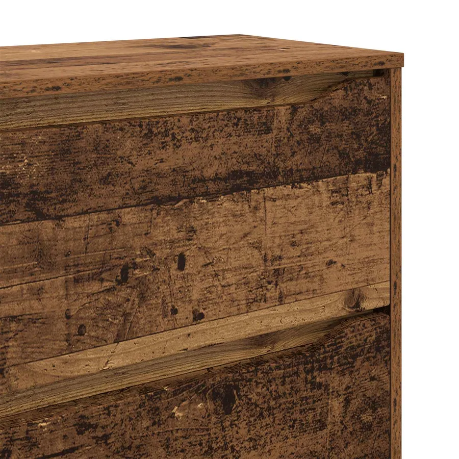 Armoire de rangement Bois Ancien 80 x 48 x 57 cm - 12