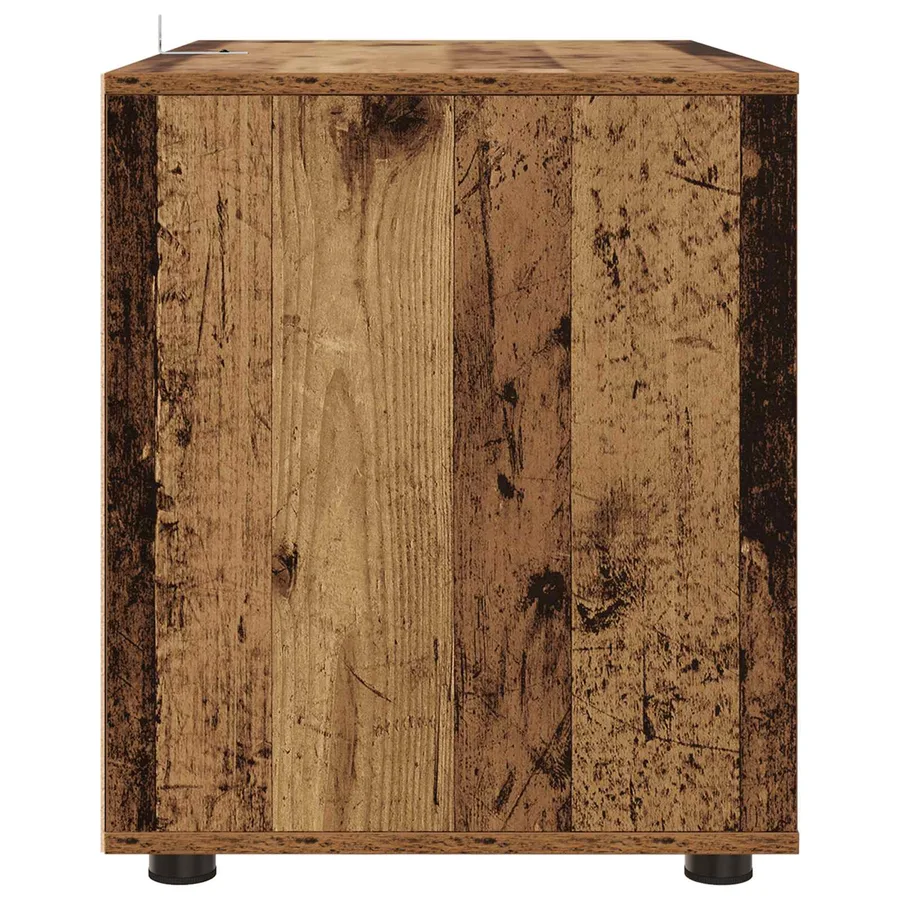 Armoire de rangement Bois Ancien 80 x 48 x 57 cm - 9