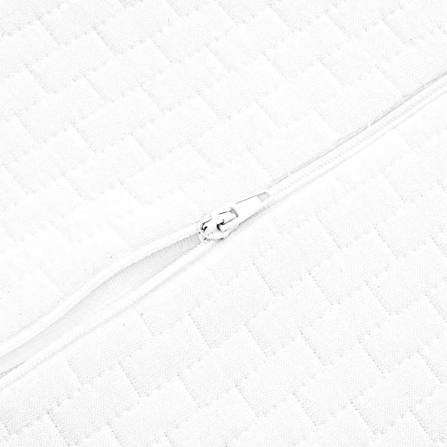 Coussin de sommeil Uni Blanc 50 x 30 x 10,5 cm - 6