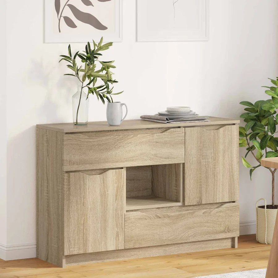 Buffet Chêne Sonoma 100 x 30 x 65,6 Bois d'ingénierie