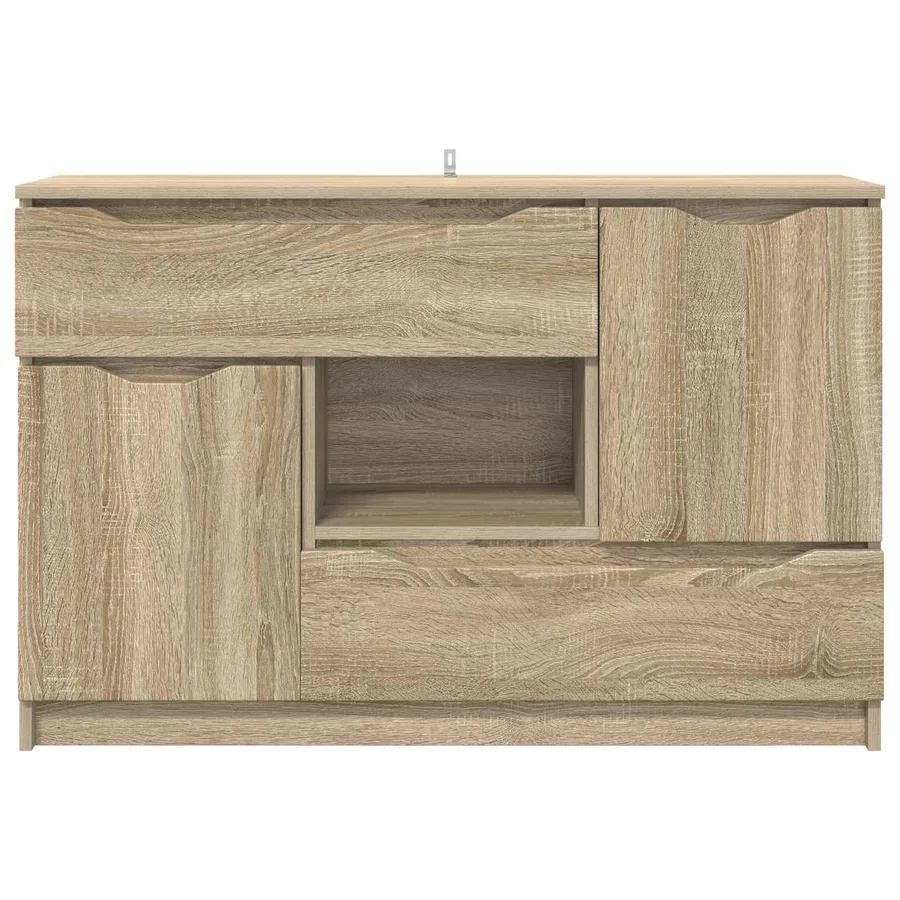 Buffet Chêne Sonoma 100 x 30 x 65,6 Bois d'ingénierie - 6