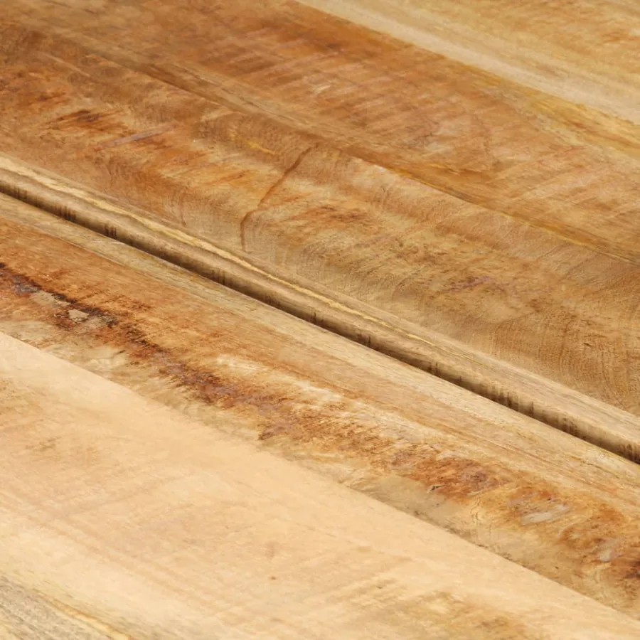 Table basse 142x90x42 cm Bois de manguier massif - 5