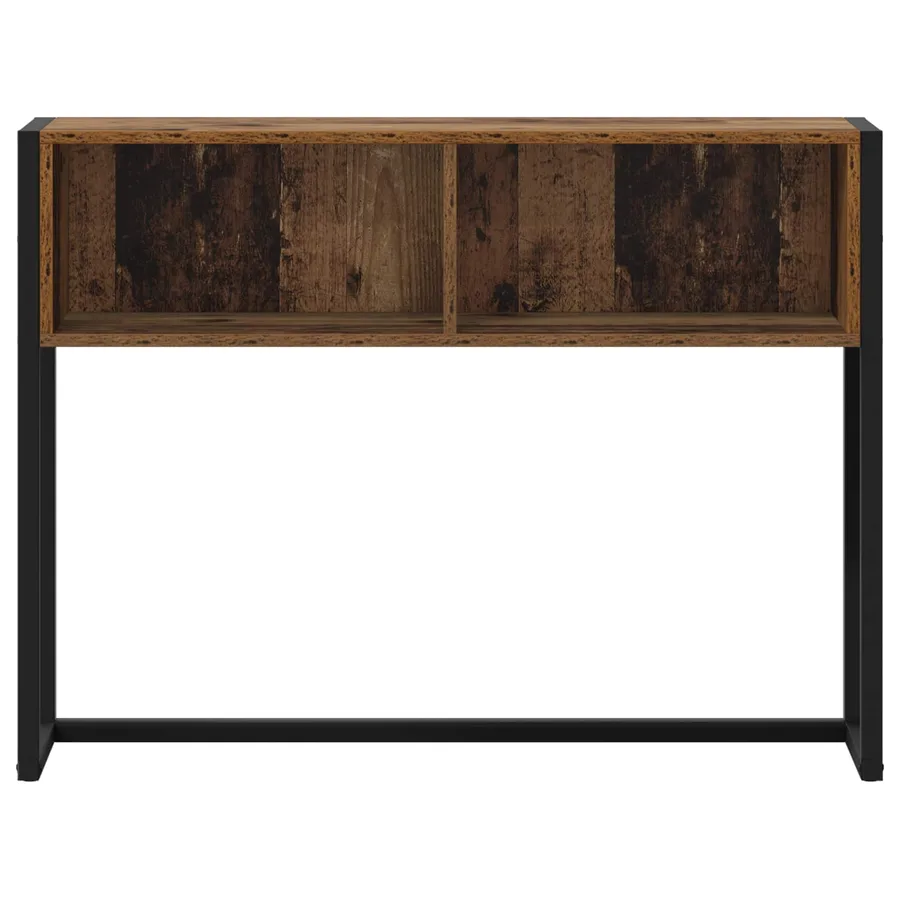 Table d'appoint Bois Ancien 100 x 36 x 75 cm Bois d'ingénierie - 5