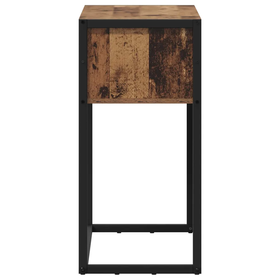 Table d'appoint Bois Ancien 100 x 36 x 75 cm Bois d'ingénierie - 6