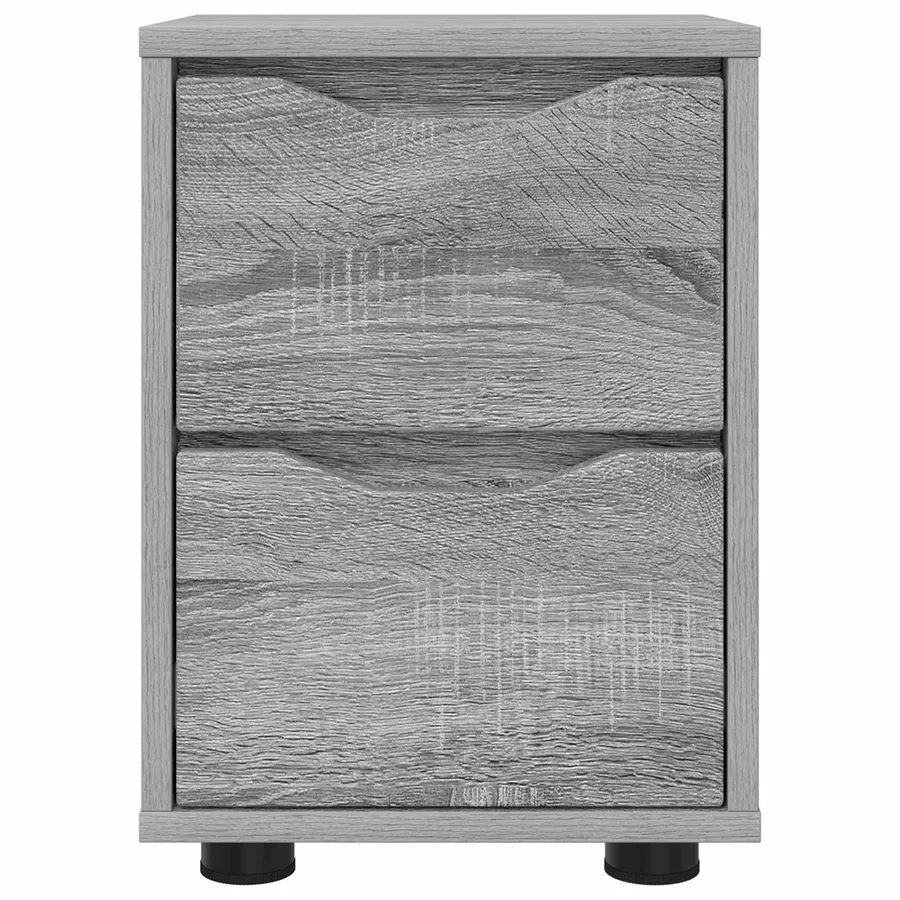 Tables de chevet 2 pcs Gris Sonoma 30,5 x 30 x 43 cm - 6
