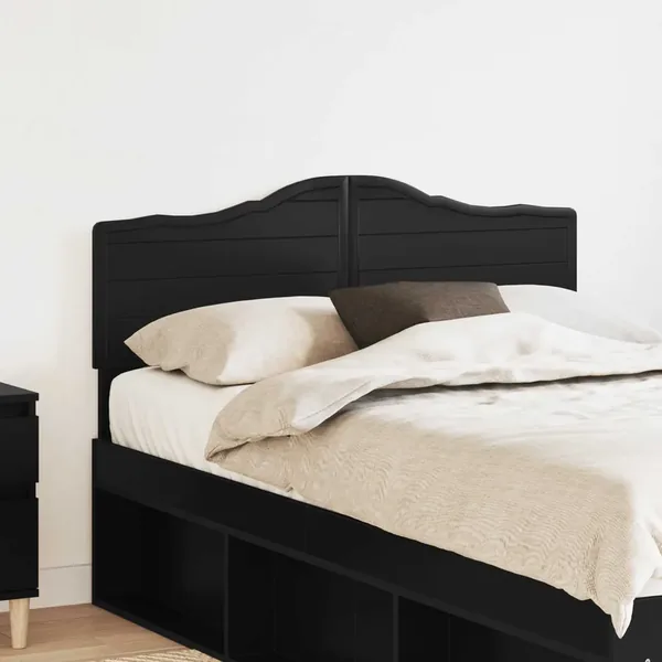 Tête de lit Chêne noir Bois d'ingénierie