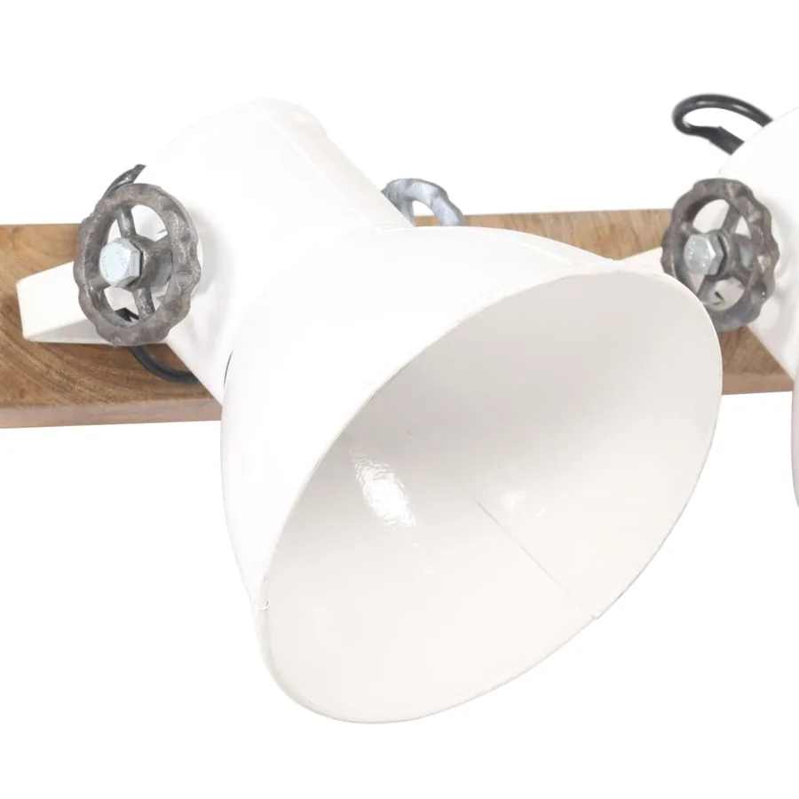 Lampe murale industrielle Blanc 65x25 cm E27 - 4