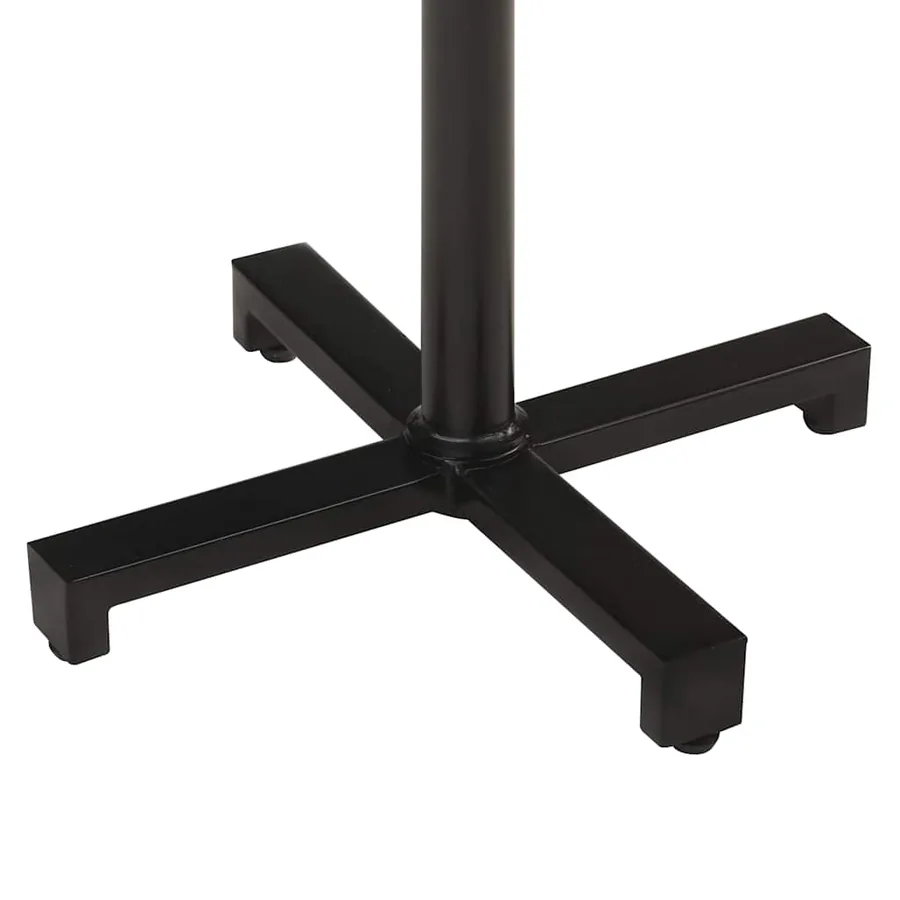 Table de bistro Ronde Ø50x75 cm Bois de récupération massif - 5