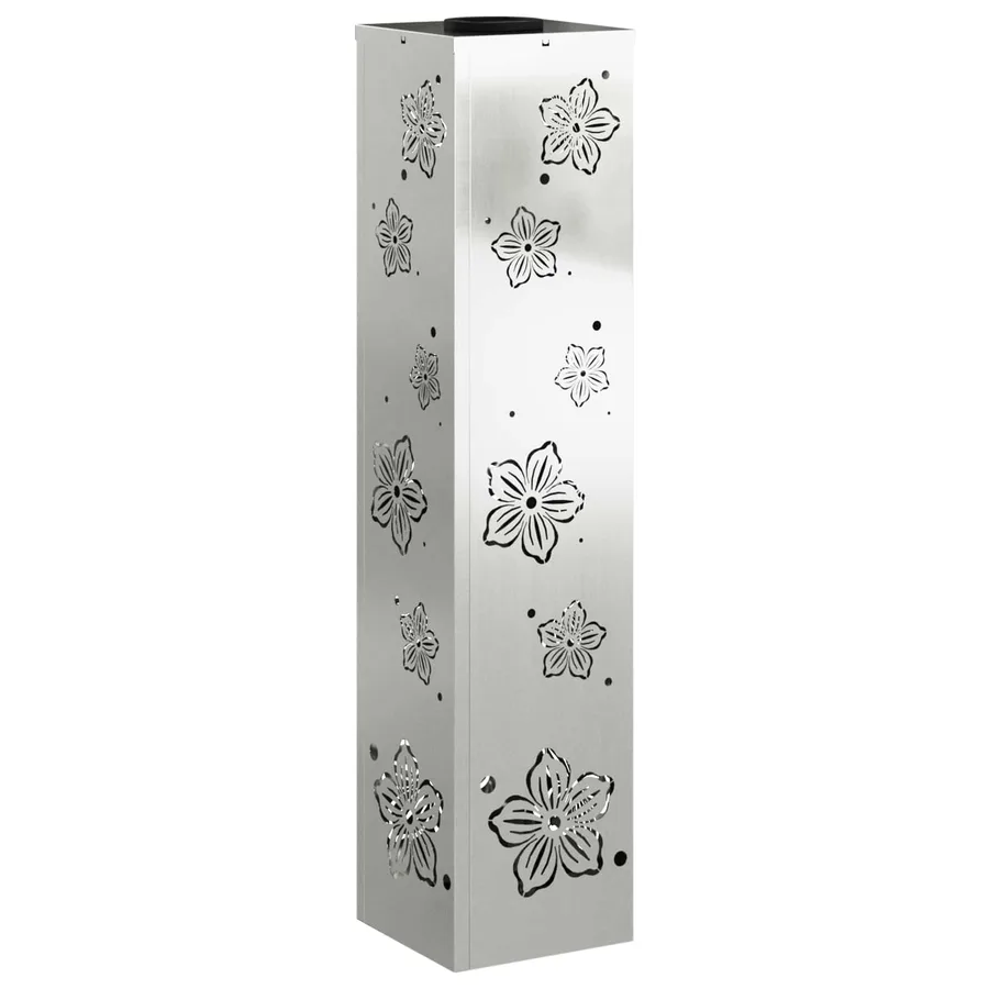 Lumière de chemin LED solaire 2 pcs Blanc chaud 18 x 18 x 80 cm - 4