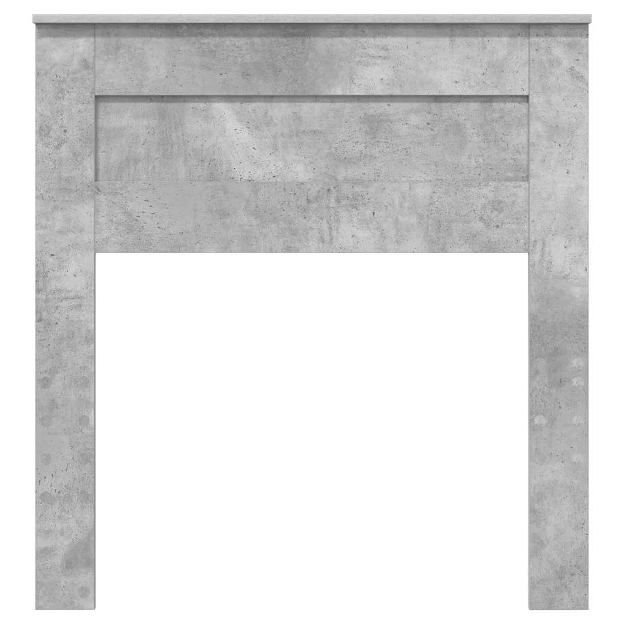 Tête de lit Gris béton Bois d'ingénierie - 4