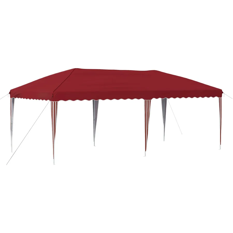 Tente de fête pop-up 575 x 290 x 245 cm Bordeaux - 2