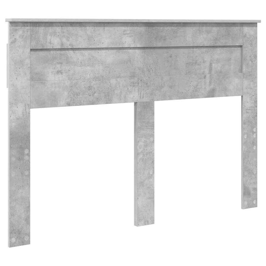 Cadre de lit Gris Béton 150 x 200 cm Bois de pin massif - 6