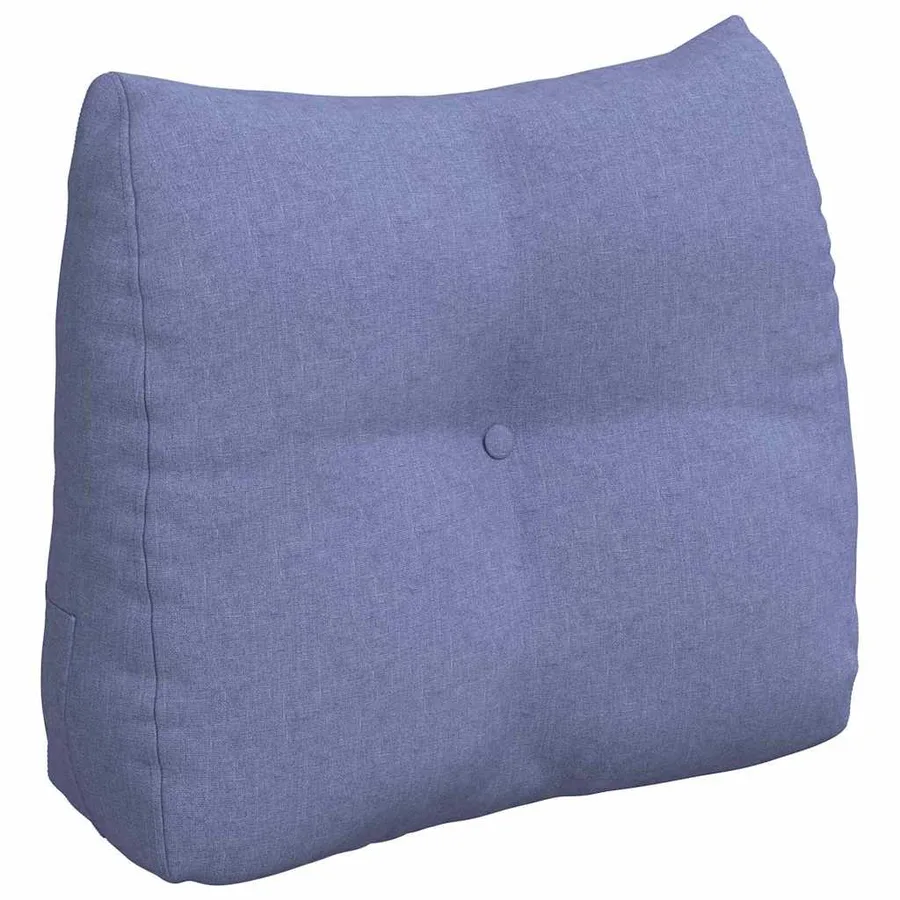 Coussin de Dos Bleu denim 60 x 24 x 50 cm tissu - 2