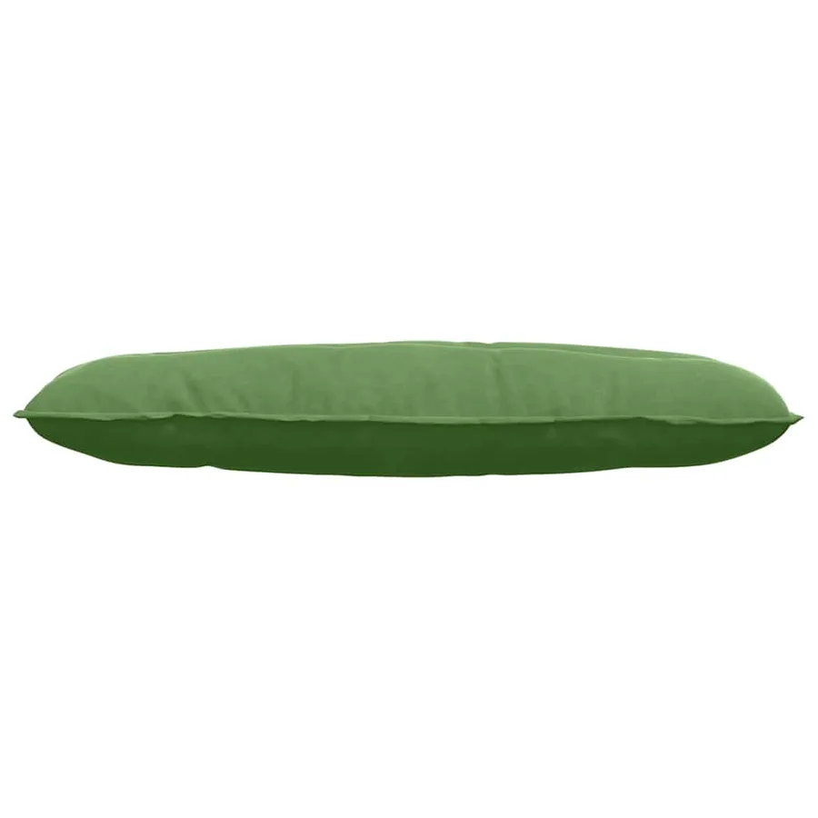 Coussin de Dos Vert clair 120 x 50 cm Tissu en velours côtelé - 5
