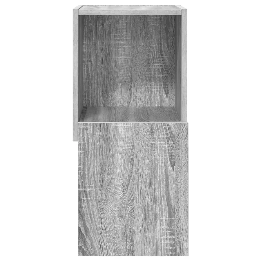 Meuble d'angle Gris Sonoma 30,5x30x65cm Bois d'ingénierie - 5