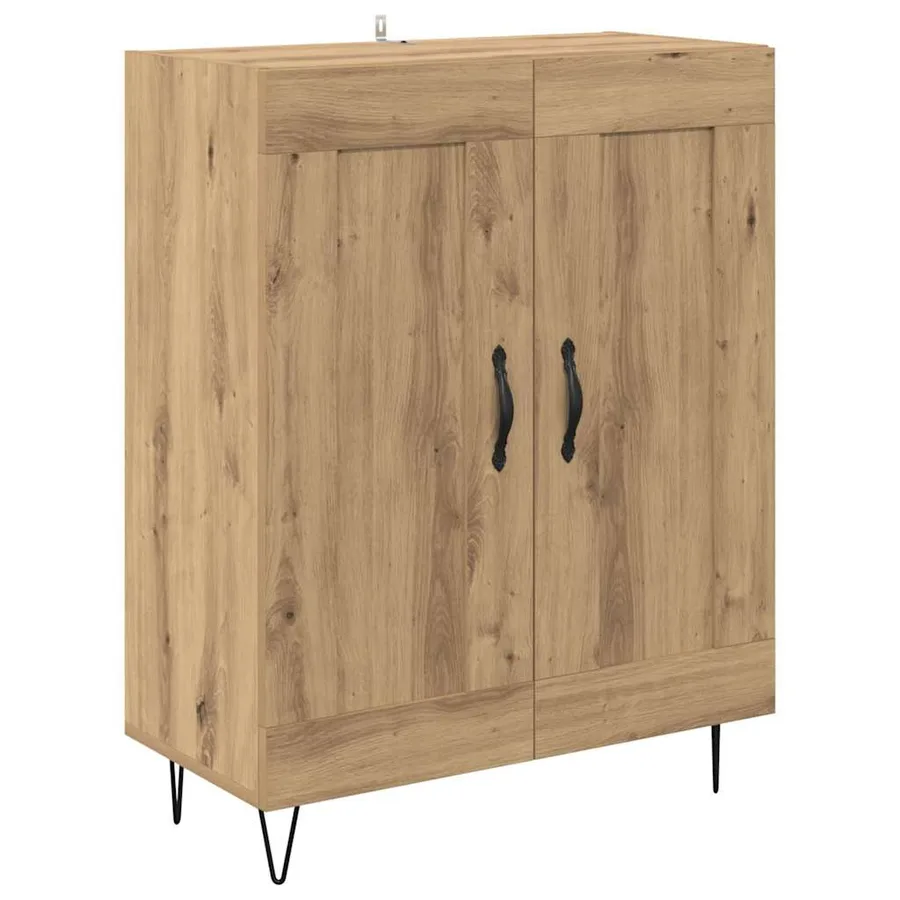 Haut Armoire Chêne artisanal 69,5 x 34 x 180 cm - 6