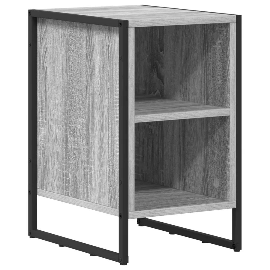 Table de chevet 2 pcs Gris Sonoma 39.5 x 30 x 50 cm - 5