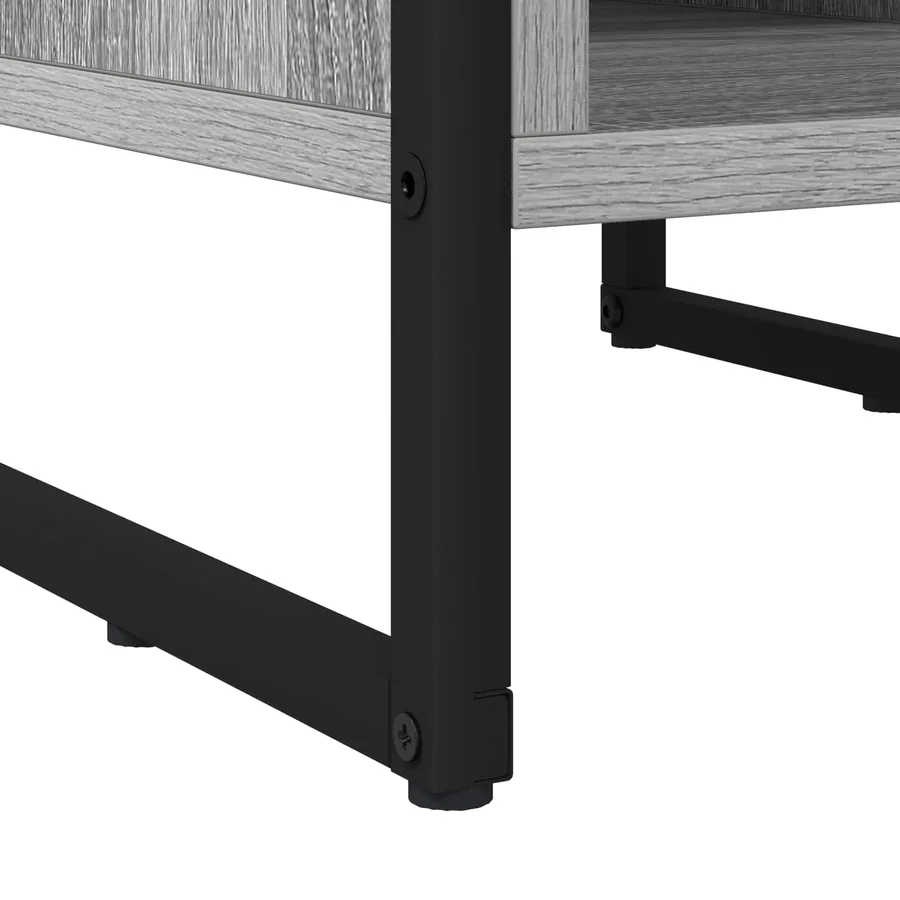 Table de chevet 2 pcs Gris Sonoma 39.5 x 30 x 50 cm - 8