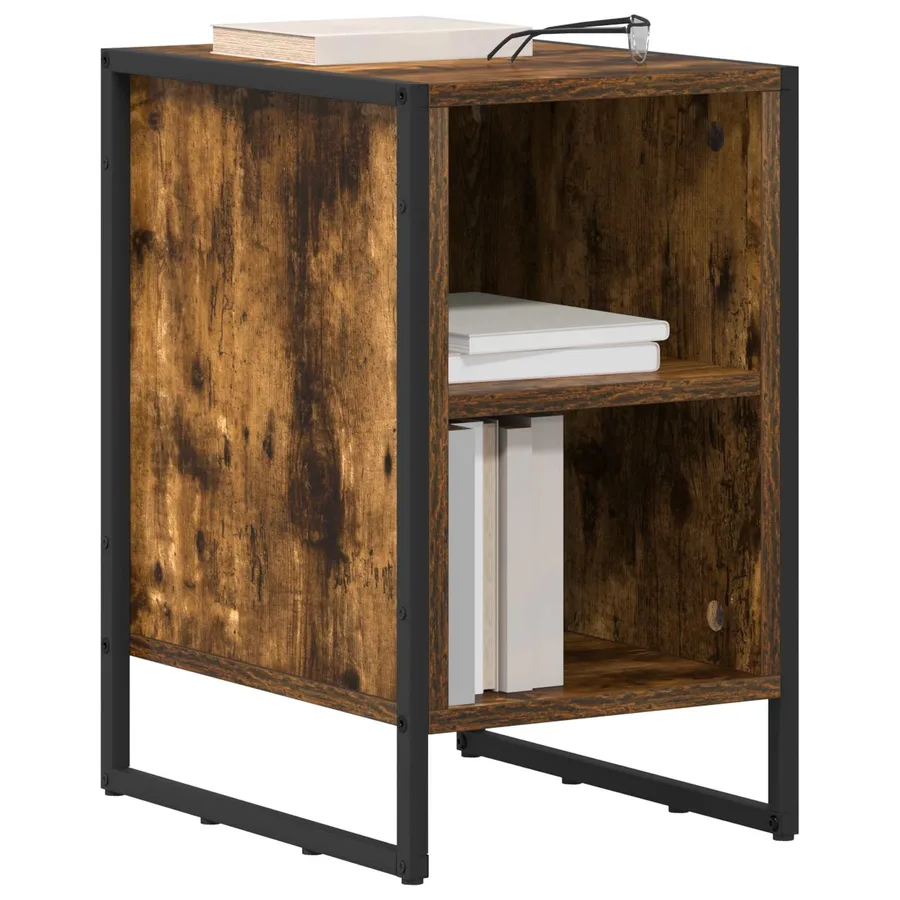 Table de chevet 2 pcs Chêne Fumé 39.5 x 30 x 50 cm - 3