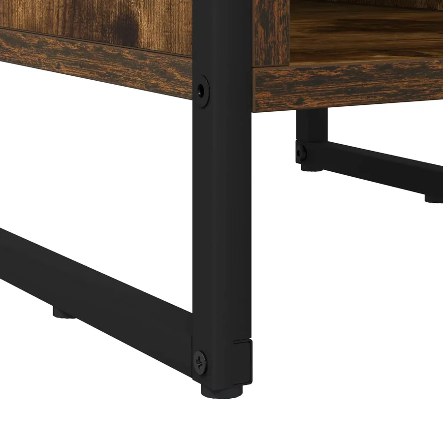 Table de chevet 2 pcs Chêne Fumé 39.5 x 30 x 50 cm - 8