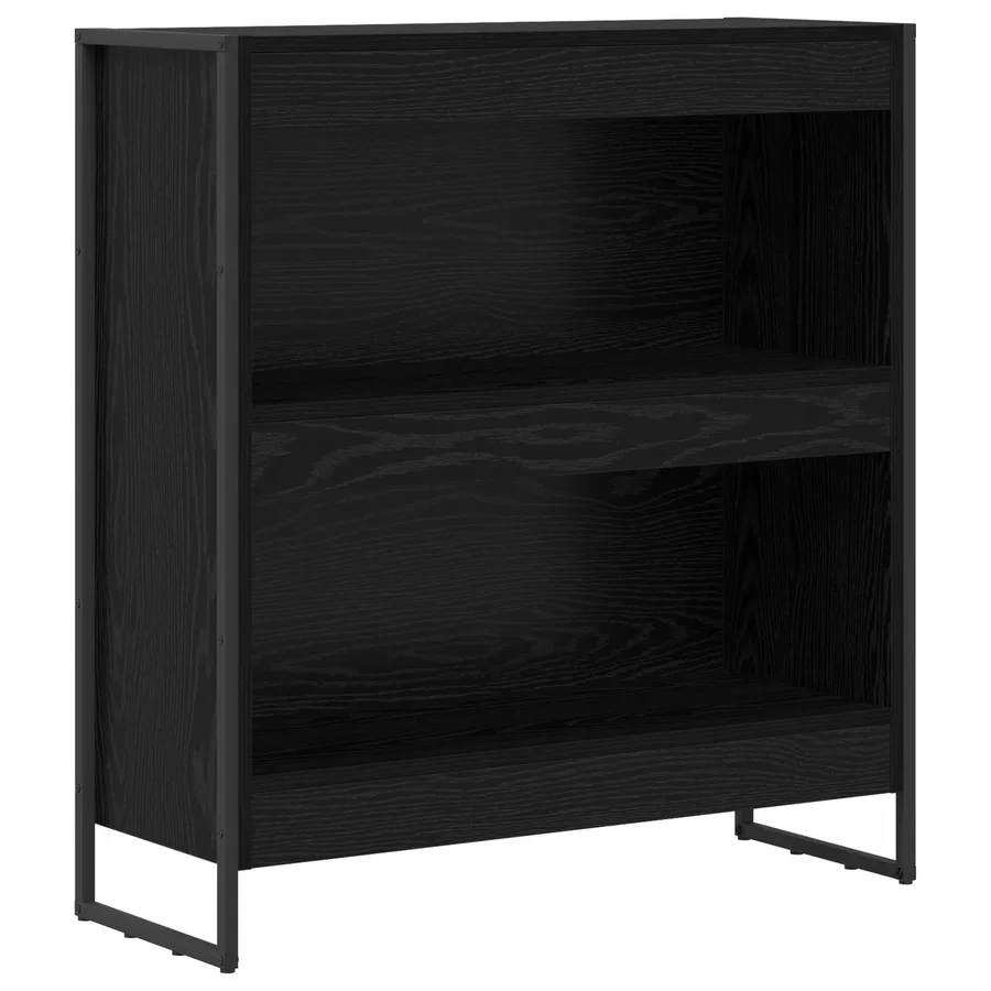 Bibliothèque Chêne noir 80 x 30 x 86,5 cm Bois d'ingénierie - 2