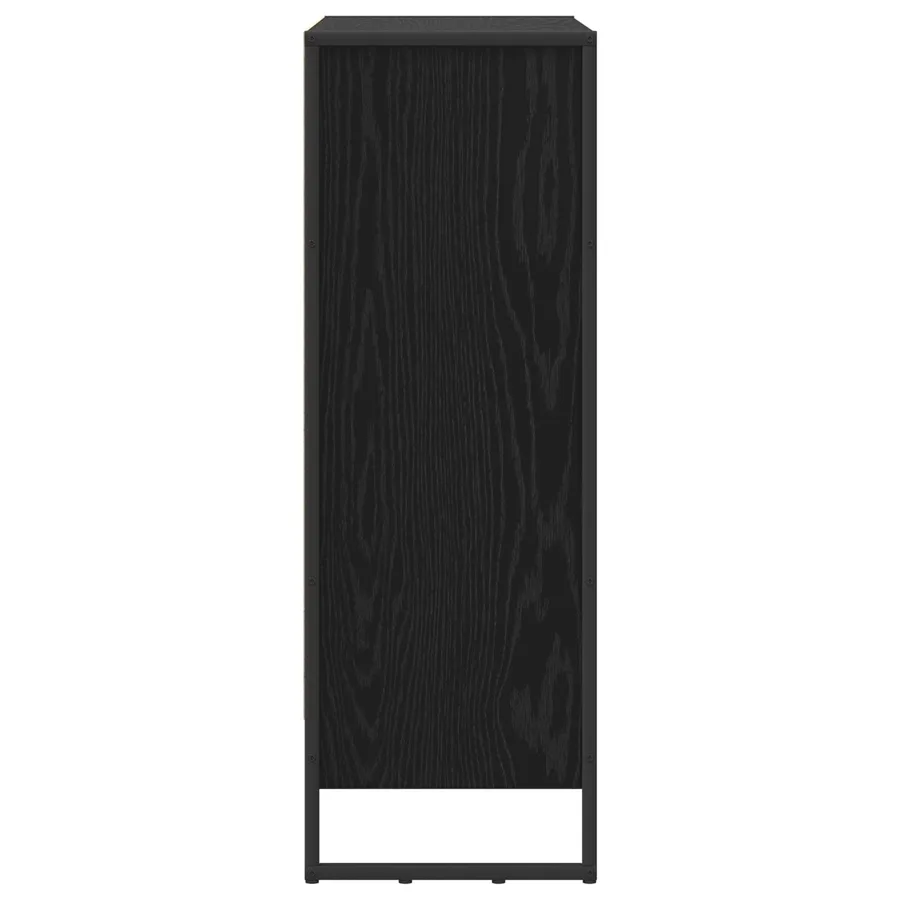 Bibliothèque Chêne noir 80 x 30 x 86,5 cm Bois d'ingénierie - 6