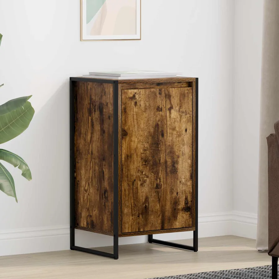 Buffet Chêne Fumé 43 x 36 x 75,5 cm Bois d'ingénierie