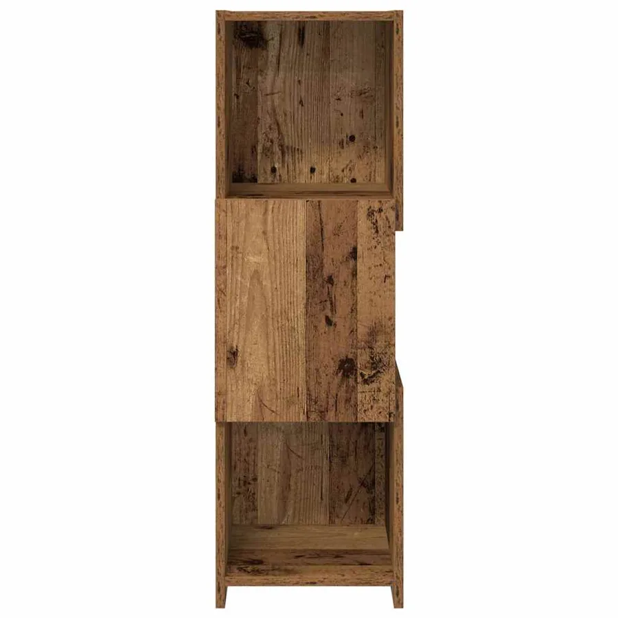 Meuble d'angle Bois ancien 30,5x30x95cm Bois d'ingénierie - 6