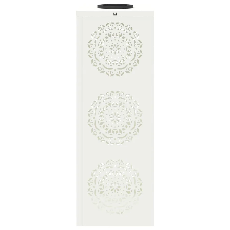 Lumière de chemin LED solaire 2 pcs Blanc chaud 18 x 18 x 50 cm - 6