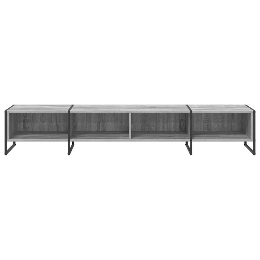 Meuble TV Gris Sonoma 170,5 x 36 x 30,5 cm Bois d'ingénierie - 5