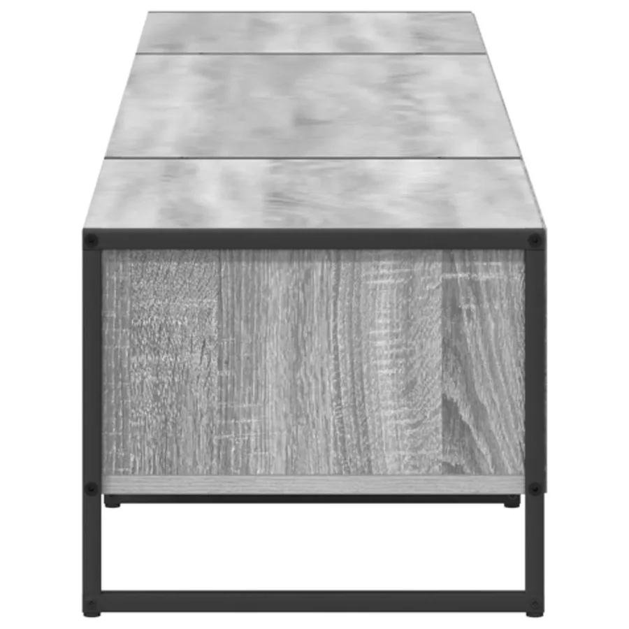 Meuble TV Gris Sonoma 170,5 x 36 x 30,5 cm Bois d'ingénierie - 6