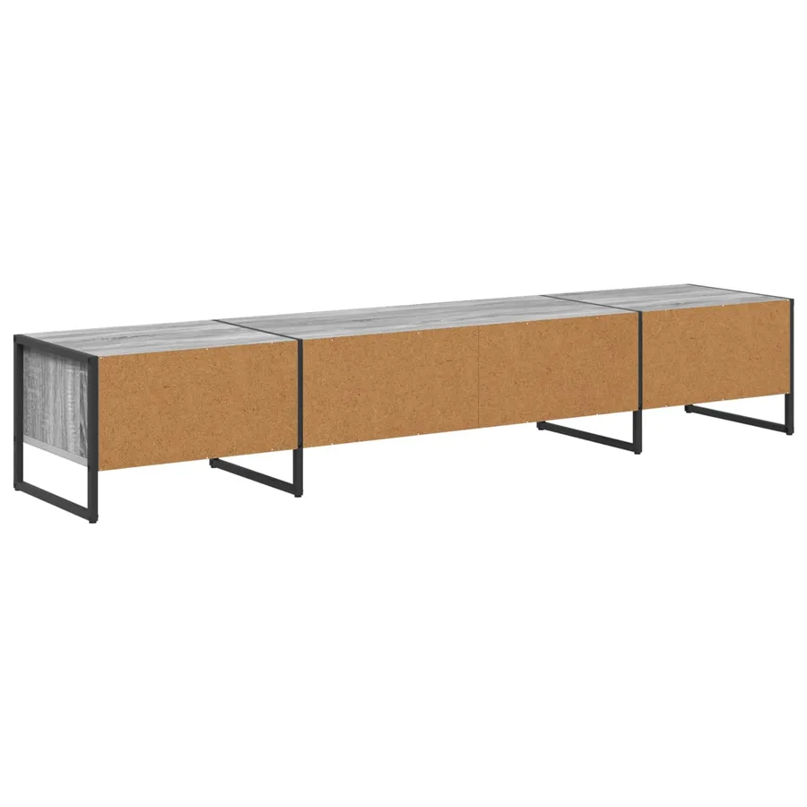 Meuble TV Gris Sonoma 170,5 x 36 x 30,5 cm Bois d'ingénierie - 7