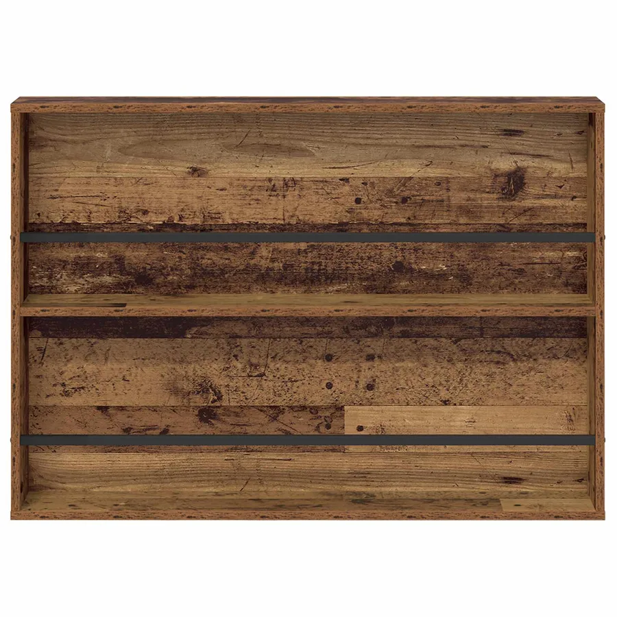Étagère à magazines avec étagère Bois ancien 100 x 12 x 70 cm - 5