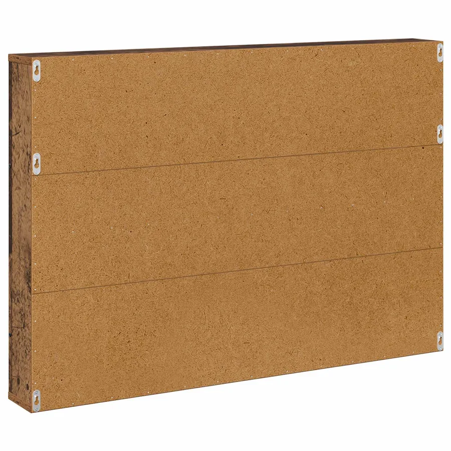 Étagère à magazines avec étagère Bois ancien 100 x 12 x 70 cm - 7