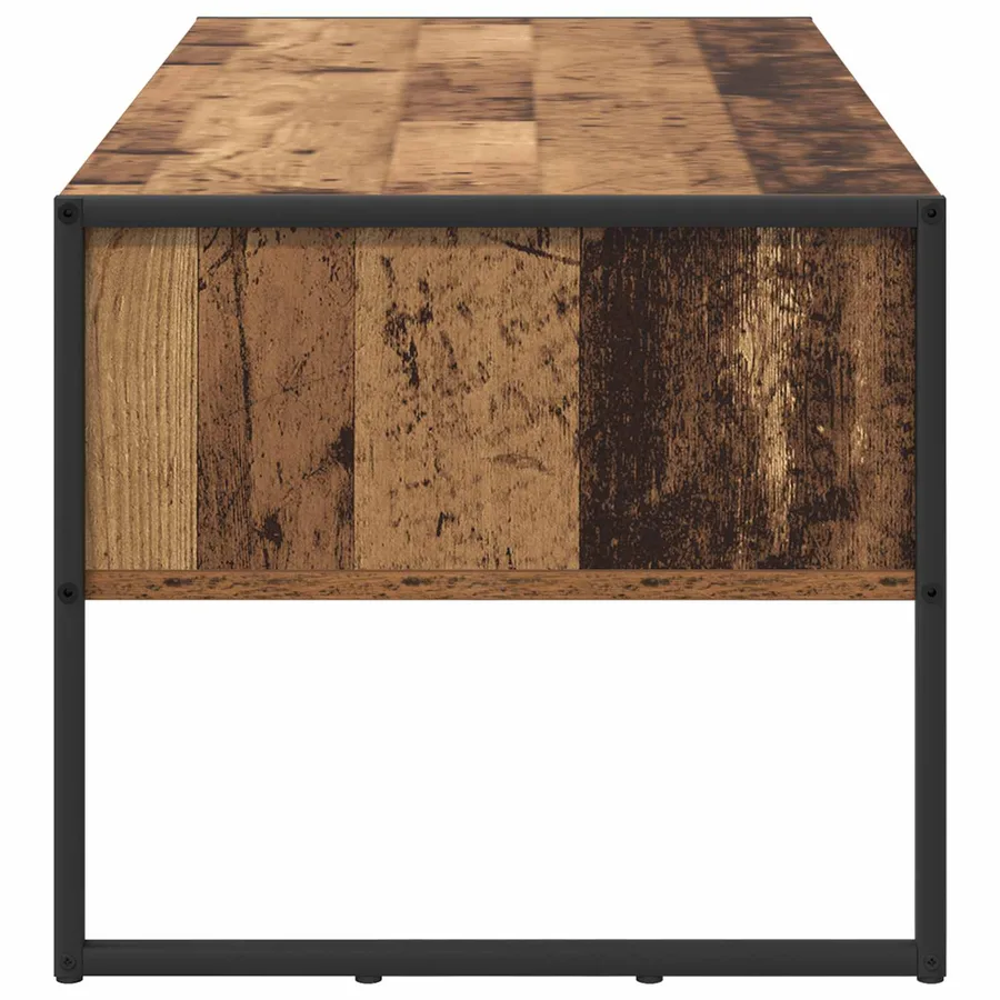 Table basse Bois Ancien 100 x 46 x 40 cm Bois d'ingénierie - 7