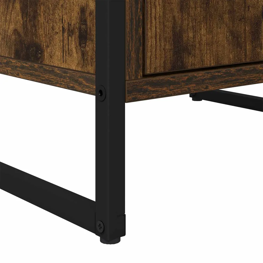 Buffet Chêne Fumé 43 x 36 x 75,5 cm Bois d'ingénierie - 10