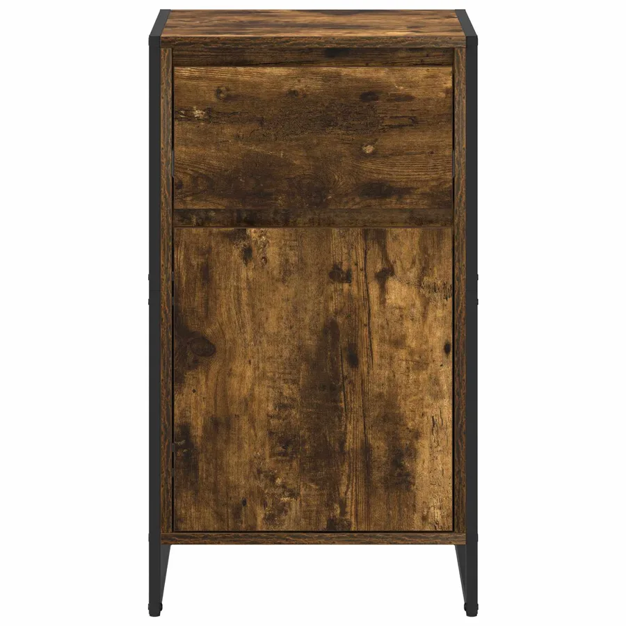 Buffet Chêne Fumé 43 x 36 x 75,5 cm Bois d'ingénierie - 6