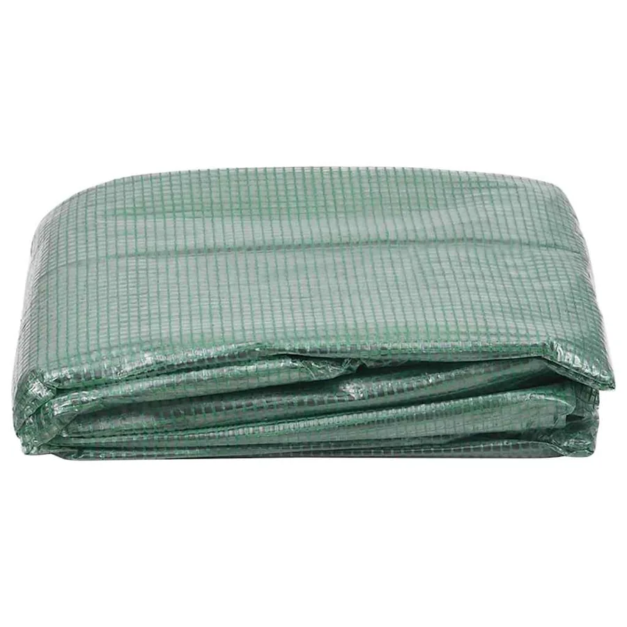 Couverture de remplacement serre (6,5025 m²) 255x255x194cm Vert - 4