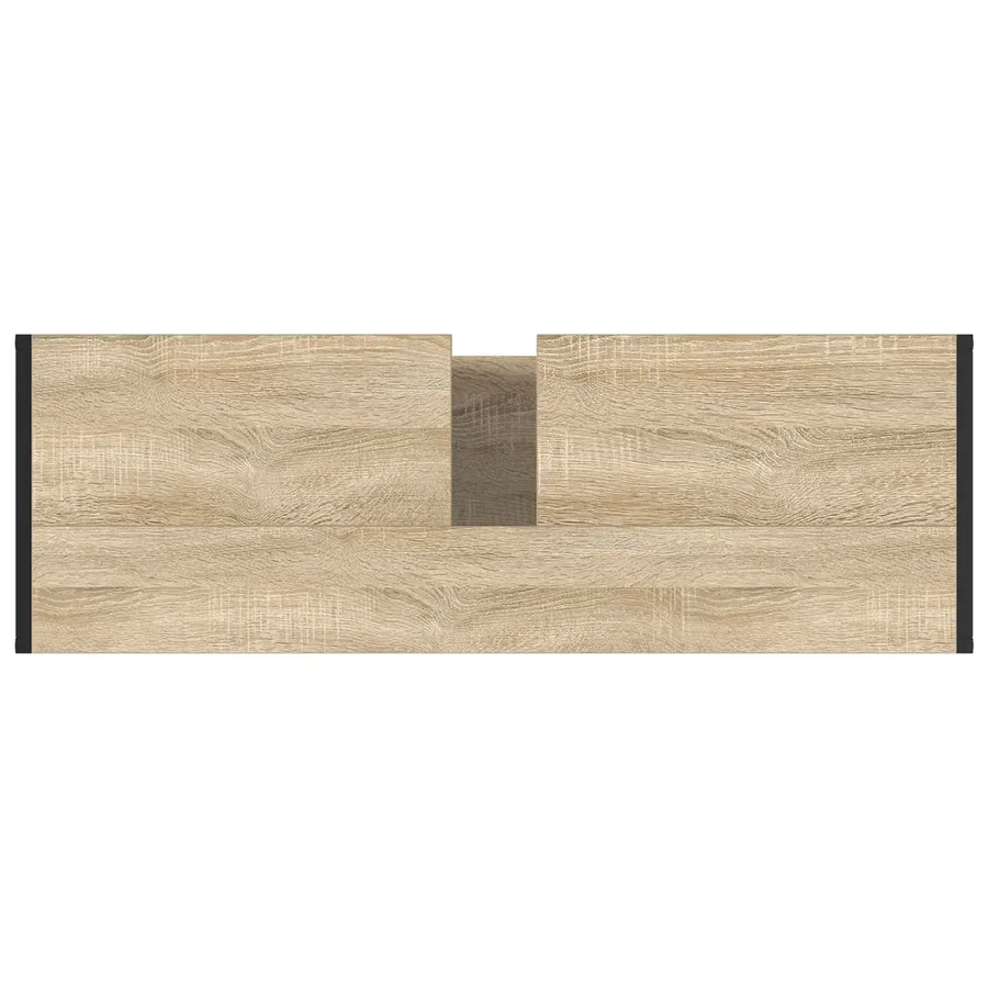 Cabinet de salle de bain avec stockage Sonoma 90 x 30 x 60 cm - 9