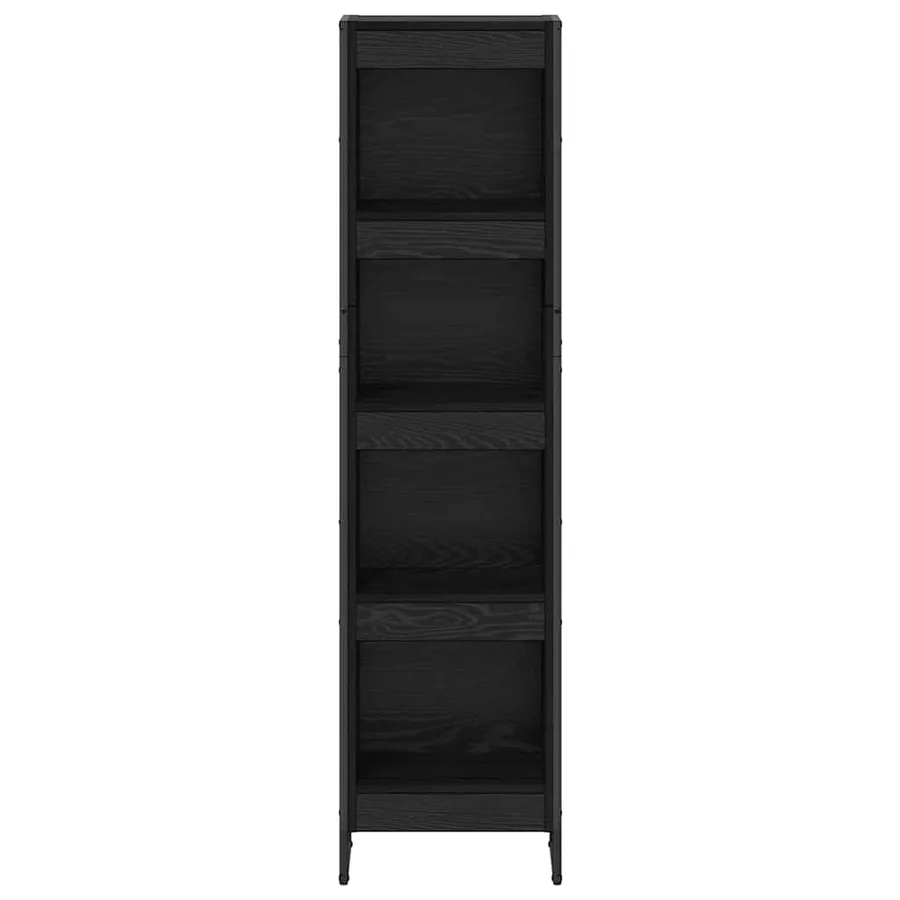 Bibliothèque Chêne noir 40 x 30 x 155 cm Bois d'ingénierie - 5