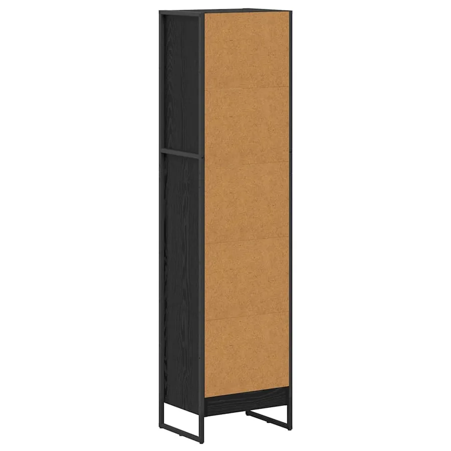 Bibliothèque Chêne noir 40 x 30 x 155 cm Bois d'ingénierie - 7
