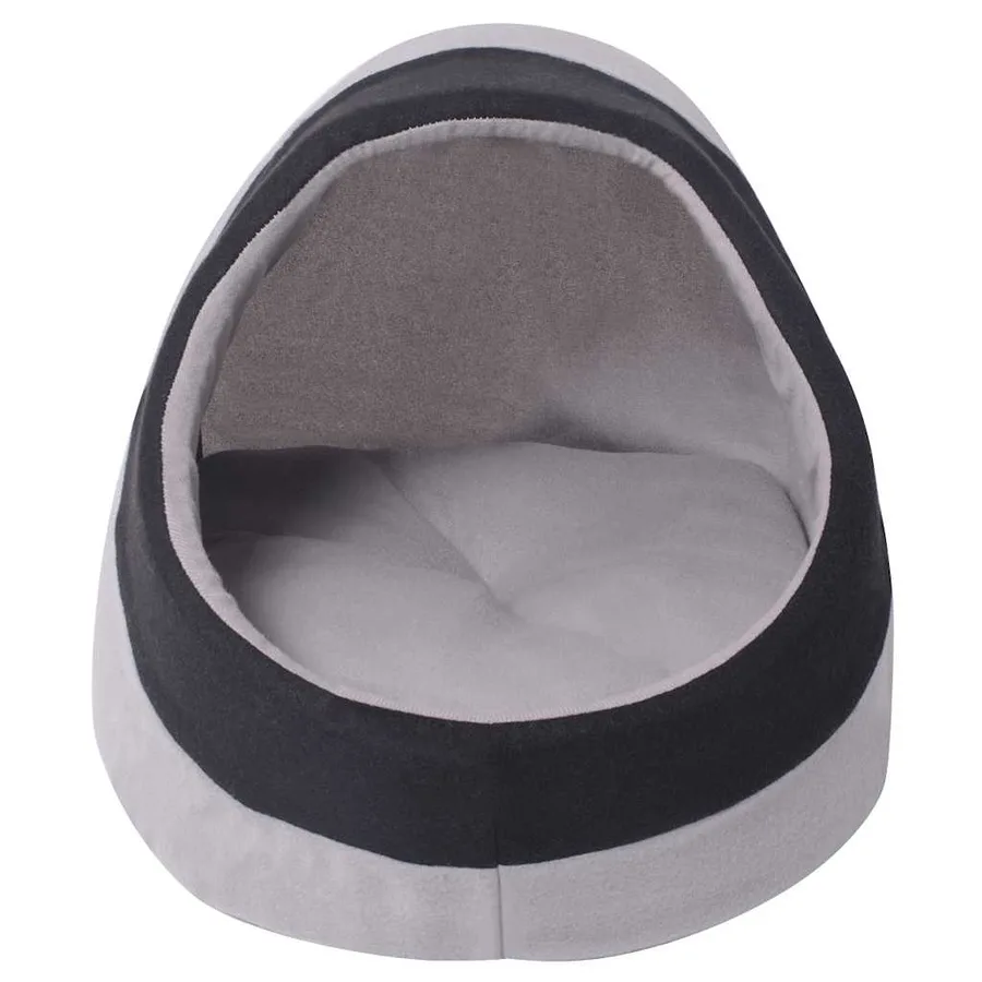Lit pour chats Gris et noir L - 2