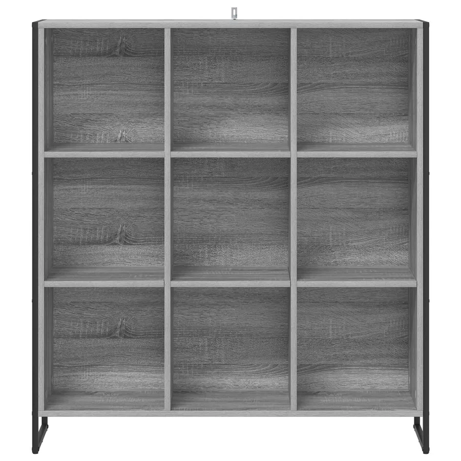 Bibliothèque Gris Sonoma 99,5 x 30 x 108,5 cm Bois d'ingénierie - 5