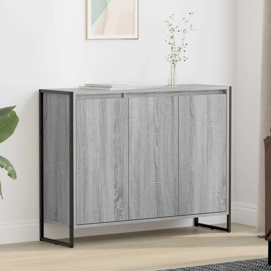 Meuble d'appoint Gris Sonoma 96,5 x 30 x 75 cm