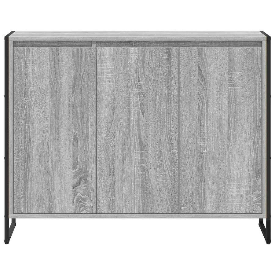 Meuble d'appoint Gris Sonoma 96,5 x 30 x 75 cm - 6