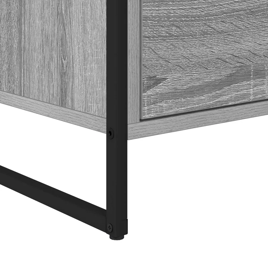 Meuble d'appoint Gris Sonoma 96,5 x 30 x 75 cm - 8