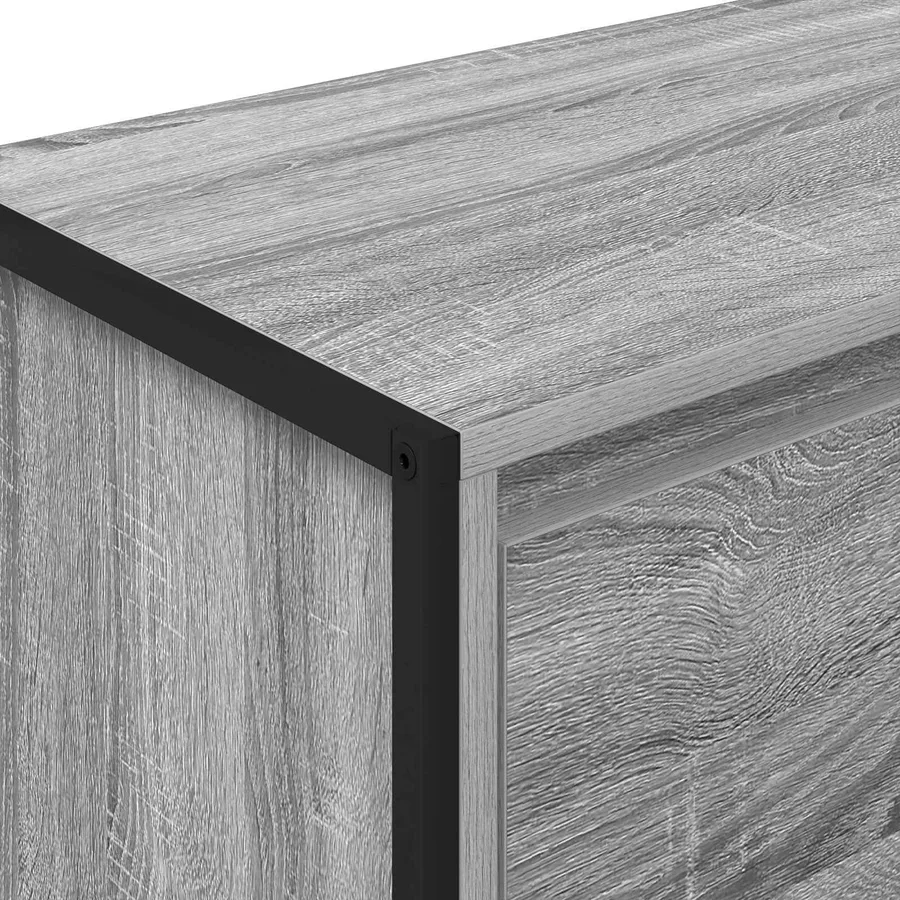 Meuble d'appoint Gris Sonoma 96,5 x 30 x 75 cm - 9